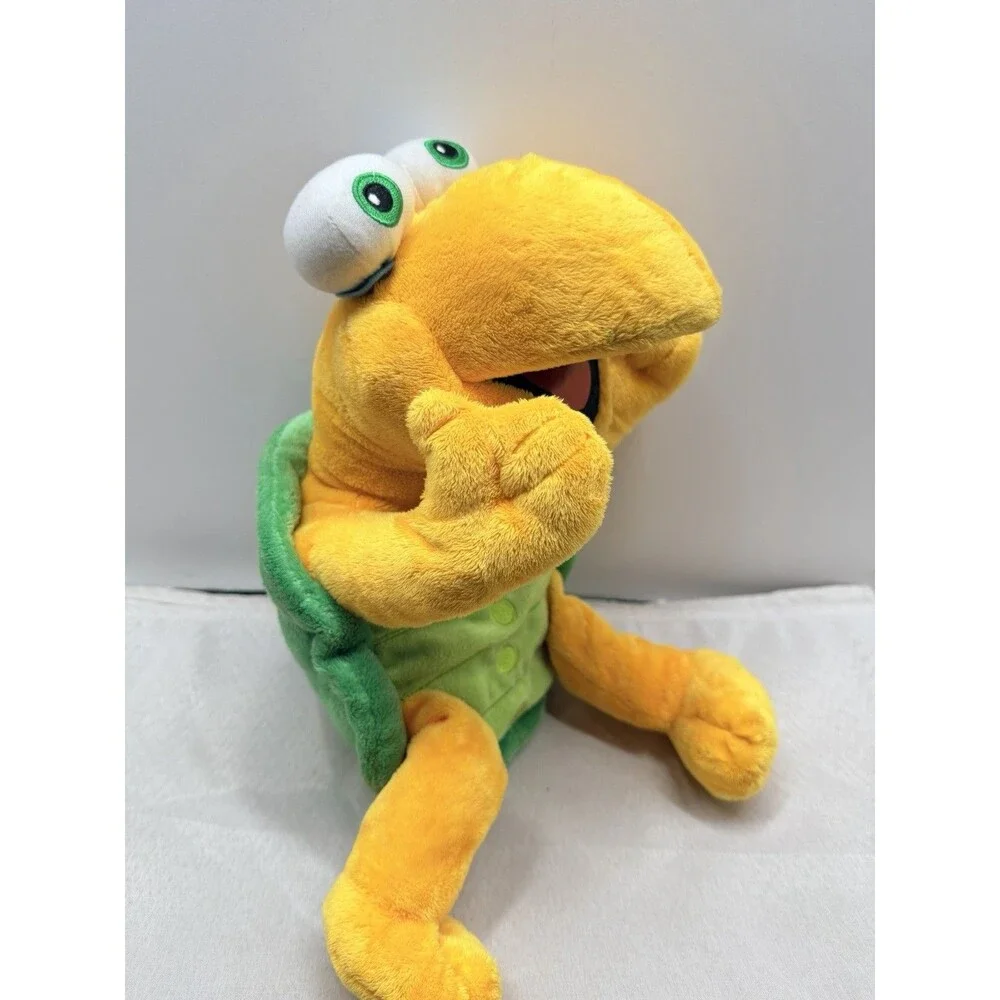 Terry Fator  Winston Green Turtle Full Body Plush Stuffed Hand Puppet 15” AGT